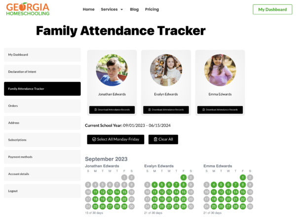 Georgia Homeschool Attendance - Georgia Homeschooling